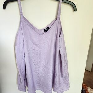 Torrid Light Purple / Lavender Camisole Top Size 1x